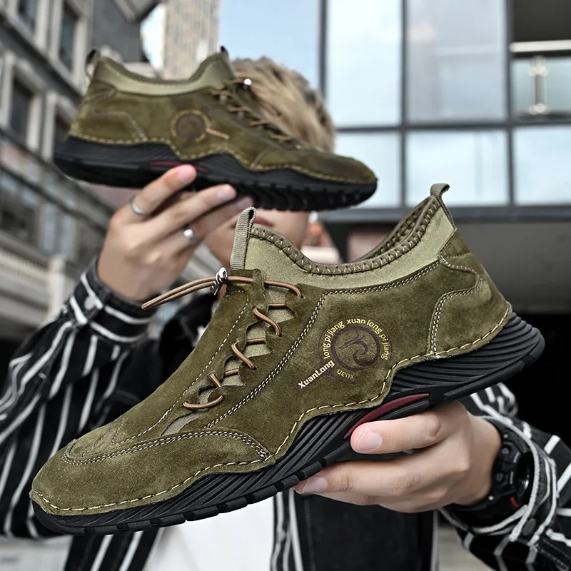 Title 7, Zapatos coreanos de cuero para hombre hechos a ...