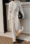Two-Color Long-Sleeved Woolen Coat Women's Clothing Stay warm and stylish this winter. Comfortable and elegant coat, per — photo 1