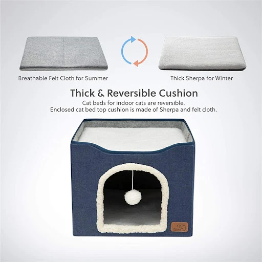 Title 4, Indoor Foldable Stool Pet Cat Kennel a versatil...
