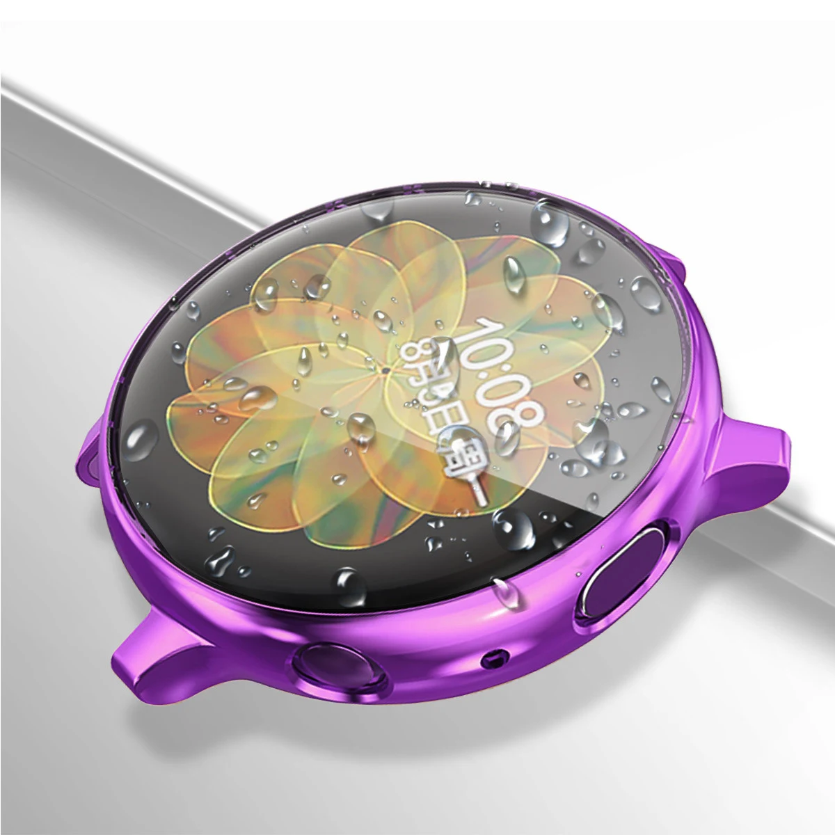 Película protetora de tela completa TPU macia para Samsung Watch Active 2, cobertura total, protege contra arranhões e impactos, fácil de instalar — foto 11