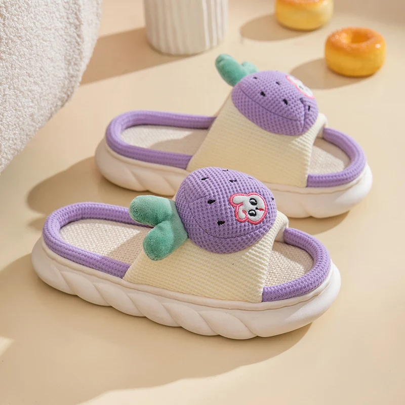 Huisslippers met dikke zool, stil en antislip, voor comfortabel en veilig lopen binnenshuis, perfect voor thuisgebruik. — foto 1