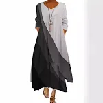 Irregular Flower Women's Dress Female — photo 6