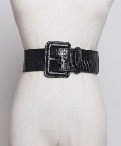 Title 8, Simple Ladies Wide Belt Casual Versatile Decora...