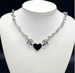 Acessórios para Ornamentos DIY Feitos à Mão Colar de Morcego de Terror Criativo Crie joias personalizadas e assustadoramente originais — foto 1