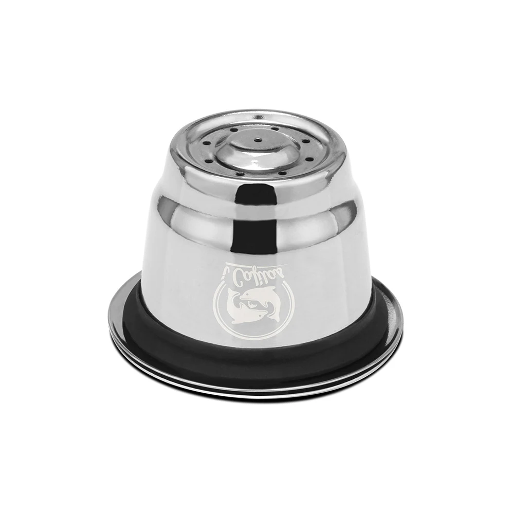 Title 1, Stainless Steel Coffee Machine with Shell and R...