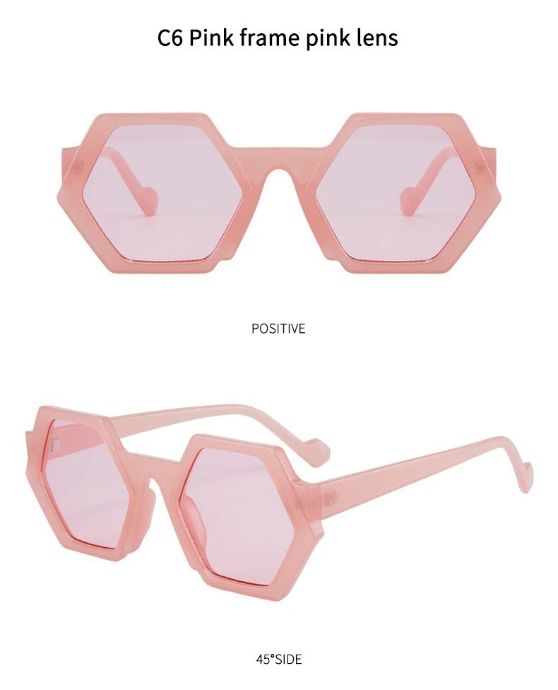 Title 9, Fashion Polygonal Sunglasses for Men and Women,...