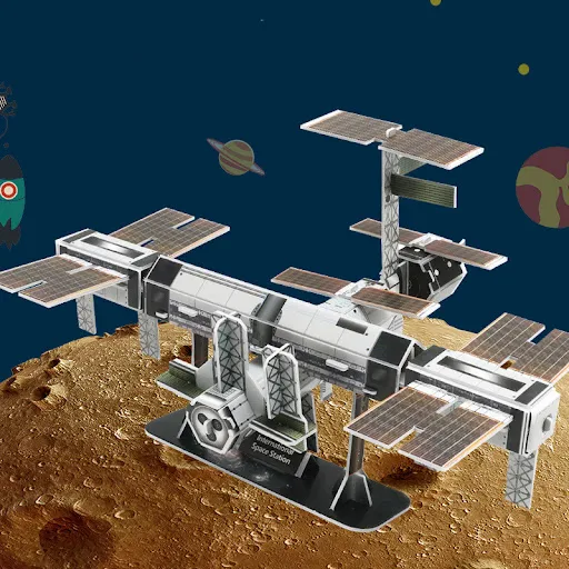Title 5, Monte o Sistema Solar em 3D com este quebra-cab...