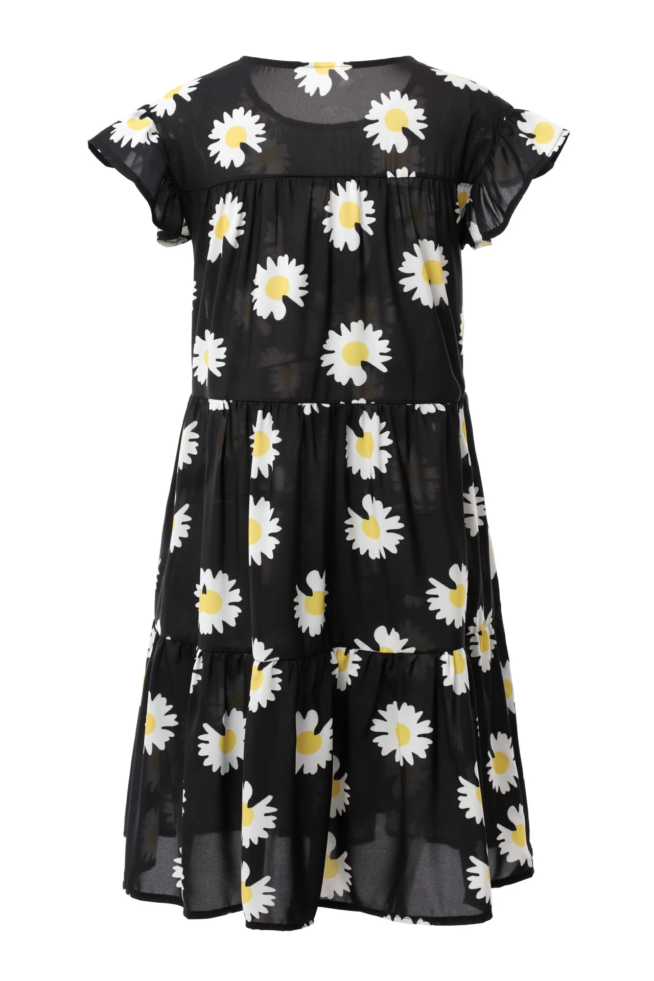 Title 20, Sweet holiday floral print A-line dress, perfec...
