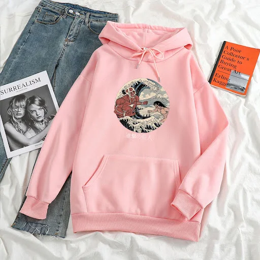 Title 4, Autumn and Winter New Hoodie with Velvet Sweate...