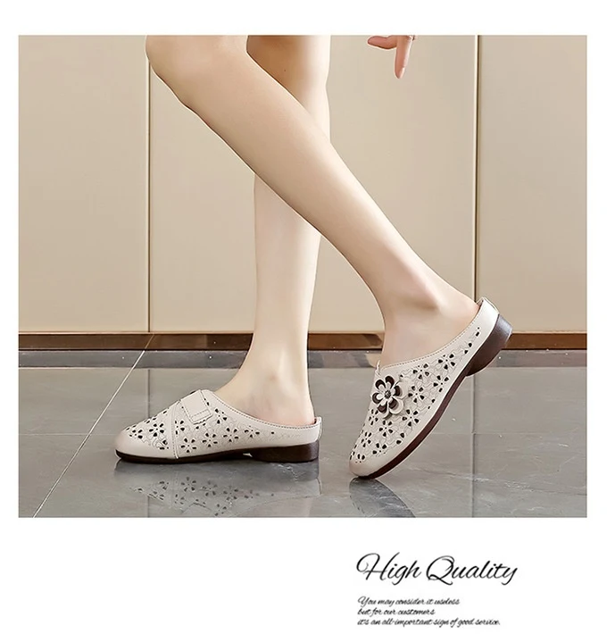 Title 3, Womens breathable toe cap slippers with soft s...