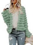 Casaco de pele europeu e americano feminino. Conforto e sofisticação em uma só peça. Ideal para aquecer com elegância e estilo atemporal. — foto 7