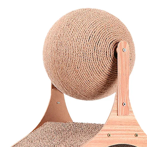 Scratching Ball Interactive Pet Toy Cat Scratcher Toy for Claw Grinding Climbing — photo 5