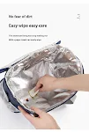 Bolsa térmica portátil para almoço, grande, espessa e à prova d'água. Leve suas refeições com segurança e mantenha tudo fresco em casa ou no trabalho. — foto 15