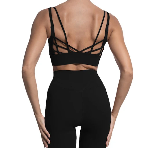 Title 7, Autumn and Winter Nylon Nude Yoga Suit with Thi...