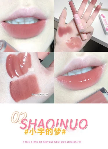 Title 6, Double Head Mirror Water Gloss Lip Glaze for hy...