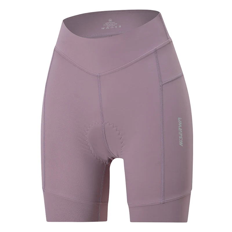 Dames fietsshorts met siliconen sponskussen voor extra comfort en bescherming tijdens lange fietstochten — foto 3