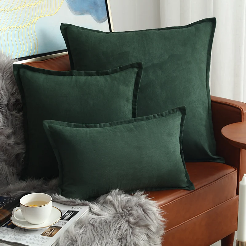 Title 4, Frilled Nordic Light Luxury Square Pillowcase S...