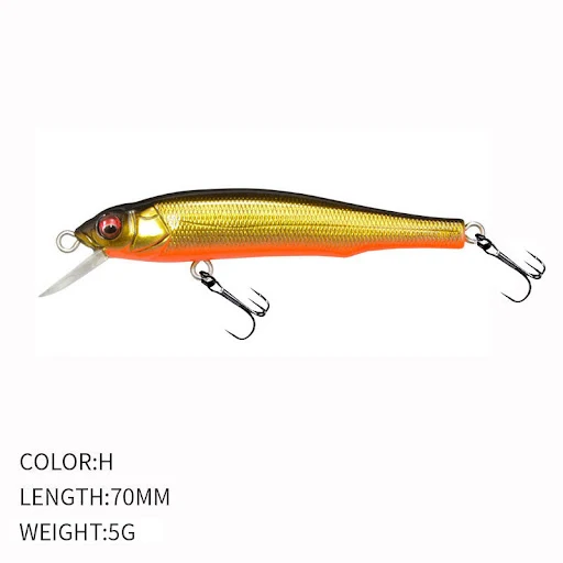 Title 2, Submerged Mino Dummy Bait Horse Mouth Up