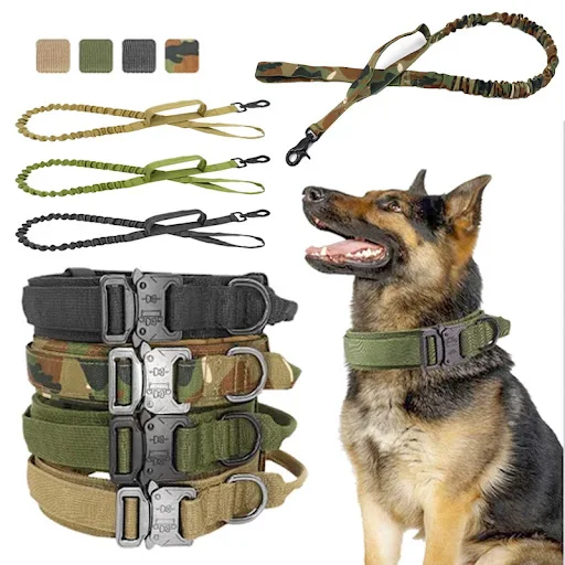Title 1, Nylon Pet Collar for Medium and Large Dogs Dura...