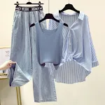 Blue Camisole Set A
