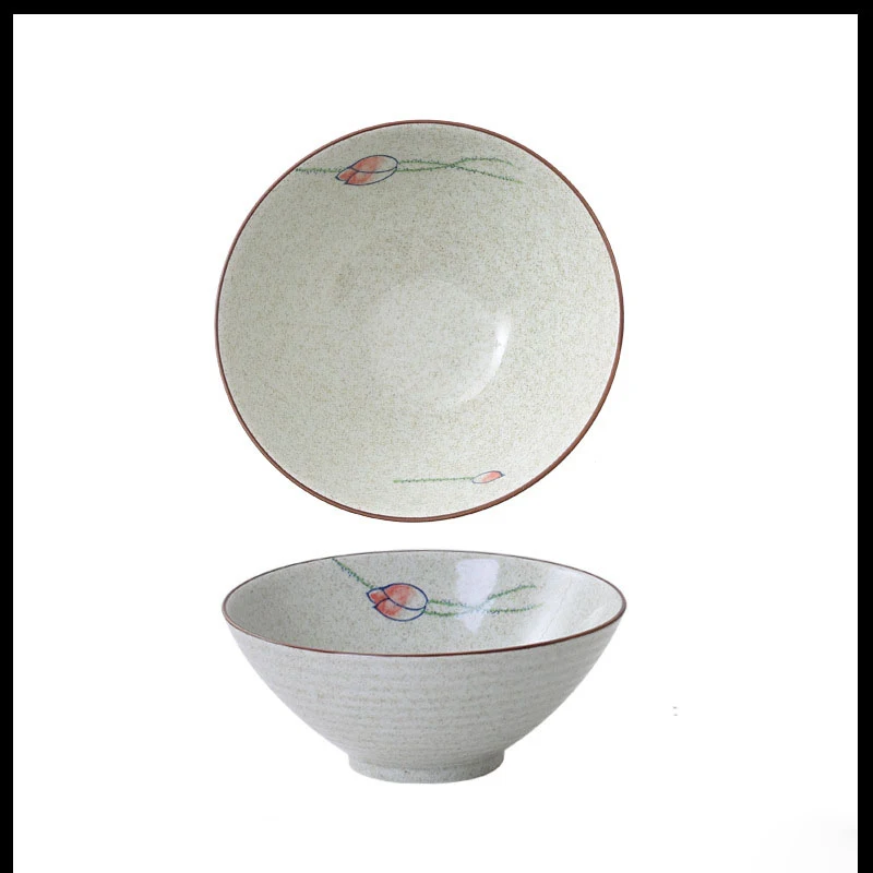 Large Household Ceramic Soup Bowl perfect for enjoying hearty meals like soups, stews and more. Serve your favorite dish — photo 10