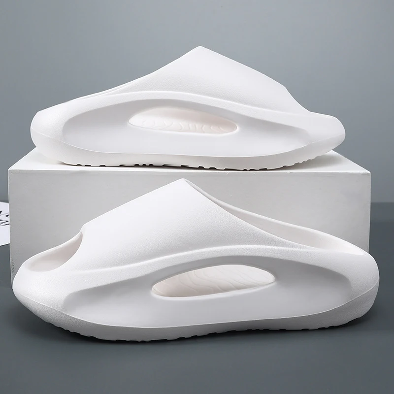 INS Slippers for Women and Men, Peep Toe, Summer Hollow Design, Unisex Sports Beach Shoes, Lightweight and Comfortable — photo 3