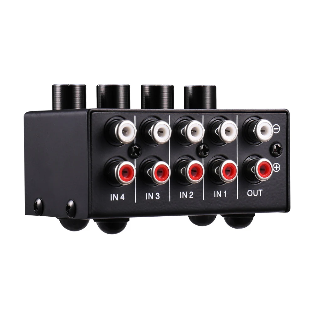 Title 3, Mixer passivo a quattro canali per combinare l...