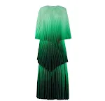 Blusa Capa com Estampa Degradê Temperamento e Plissado Soltinha Elegante e Confortável Perfeita Para um Visual Moderno, Despojado e com Estilo — foto 14