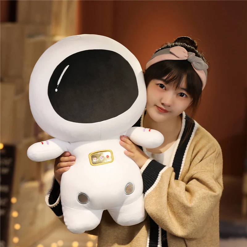 Nova Boneca de Pelúcia Astronauta Almofada para Cama Sofá Macia Confortável Decoração Ideal Presente Perfeito para Crianças — foto 2
