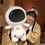 Nova Boneca de Pelúcia Astronauta Almofada para Cama Sofá Macia Confortável Decoração Ideal Presente Perfeito para Crianças — foto 2