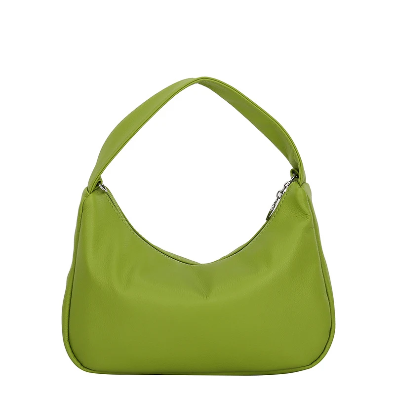 Simple Candy Color One Shoulder Underarm Bag Crescent. Stylish and functional design, perfect for carrying your essentia — photo 18