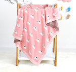 Manta de bebê super macia europeia e americana de tricô, perfeita para aconchegar e manter seu bebê confortável e aquecido em todas as estações. — foto 4