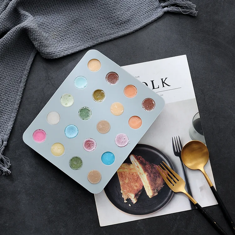Title 5, Silicone baking mold for non-diced chocolate ha...