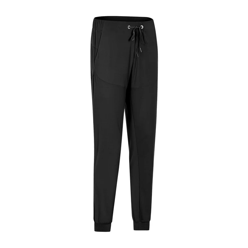 Calças de yoga fitness de corrida soltas e casuais com elasticidade, ideais para exercícios e atividades esportivas, conforto e flexibilidade. — foto 1
