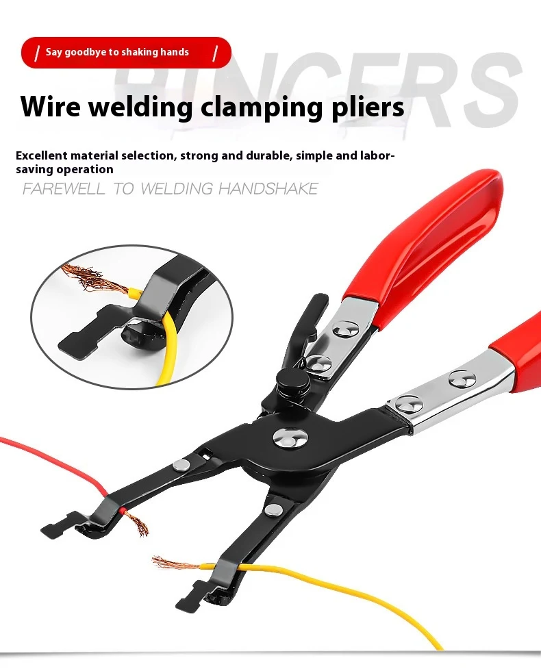 Title 1, Wire Welding Clamp Pliers for secure wire holdi...