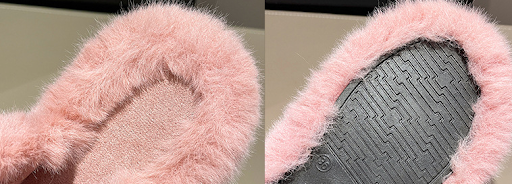 Title 8, Funny Cute Cartoon Fluffy Slippers for Women