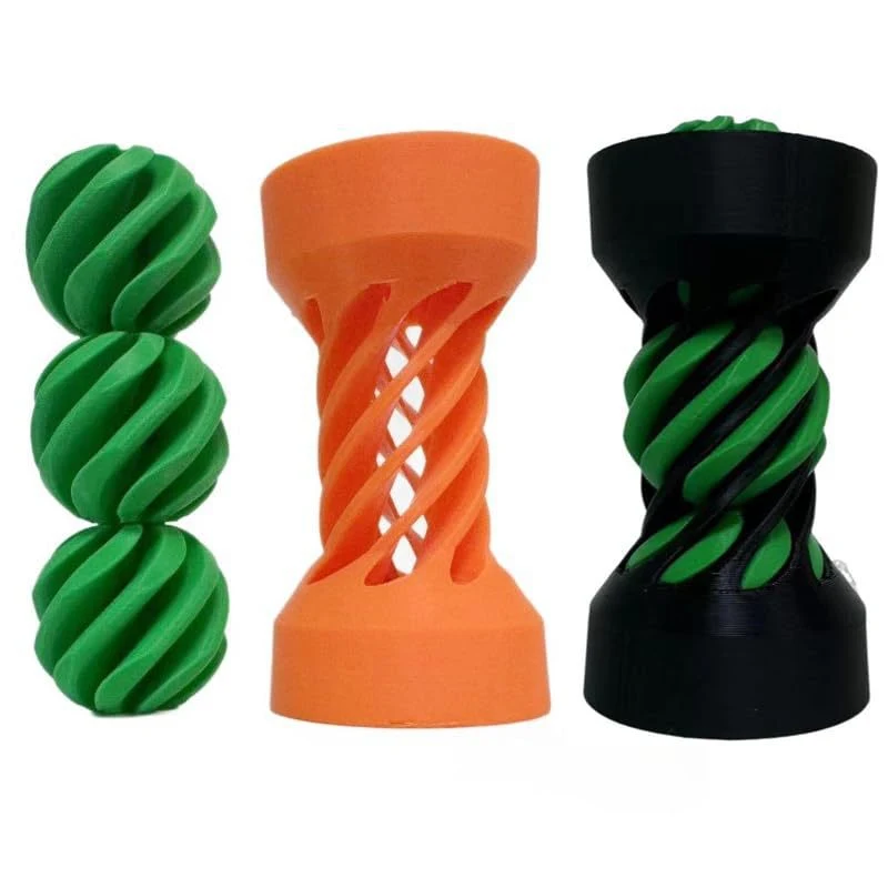 Brinquedo 3D de Descompressão Cone Espiral Rotativo. Alivie o estresse com movimentos giratórios relaxantes e design inovador. — foto 6