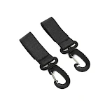 Gancho para carrinho com velcro. Fixa bolsas e objetos ao carrinho com segurança. Fácil de usar e instalar. Suporta até 5kg. Perfeito para compras. — foto 4