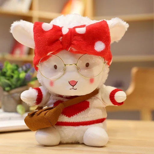 Title 1, Cute web celebrity baby lamb dolls, perfect for...