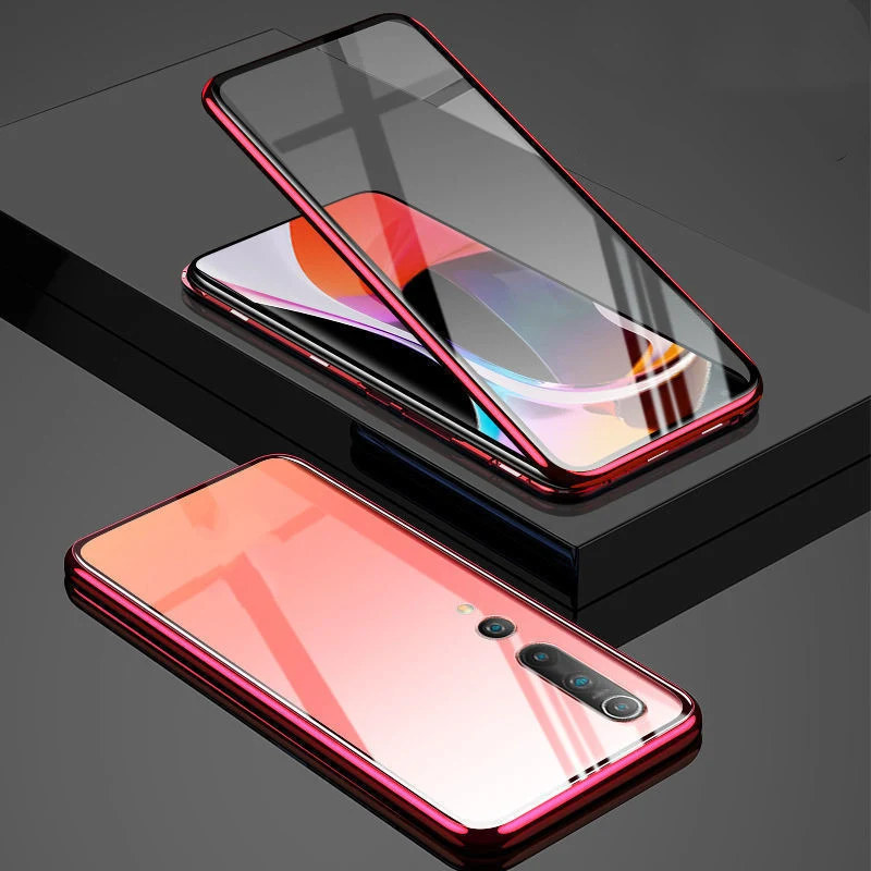 Title 3, Double-sided Glass Magnetic Metal Phone Case of...