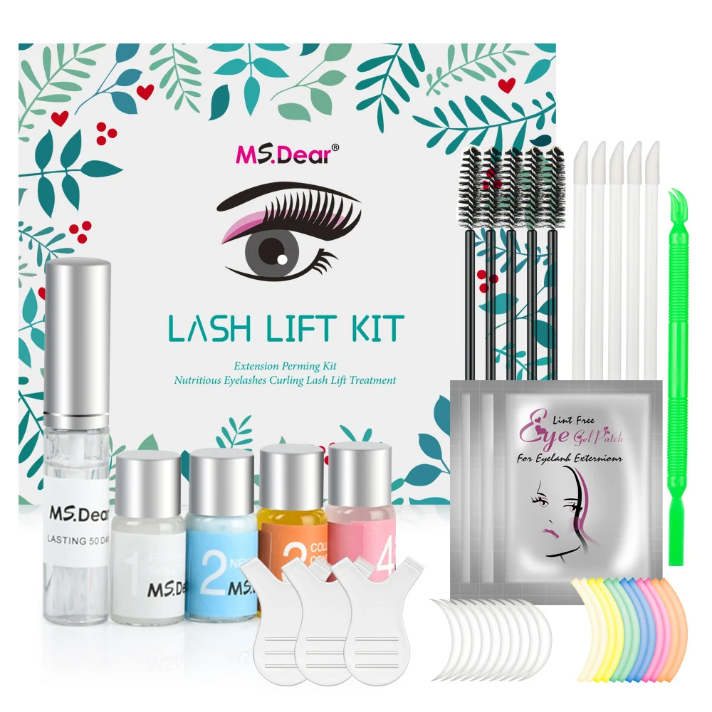 Title 2, Perm Eyelash Set for beautifully curled and def...