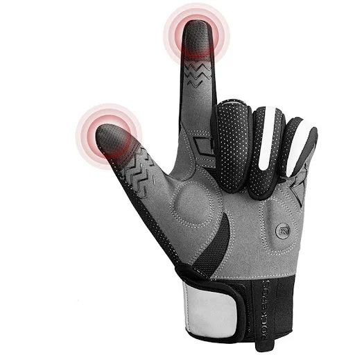 Title 6, Heat and Charge Warm Touch Screen Riding Gloves...