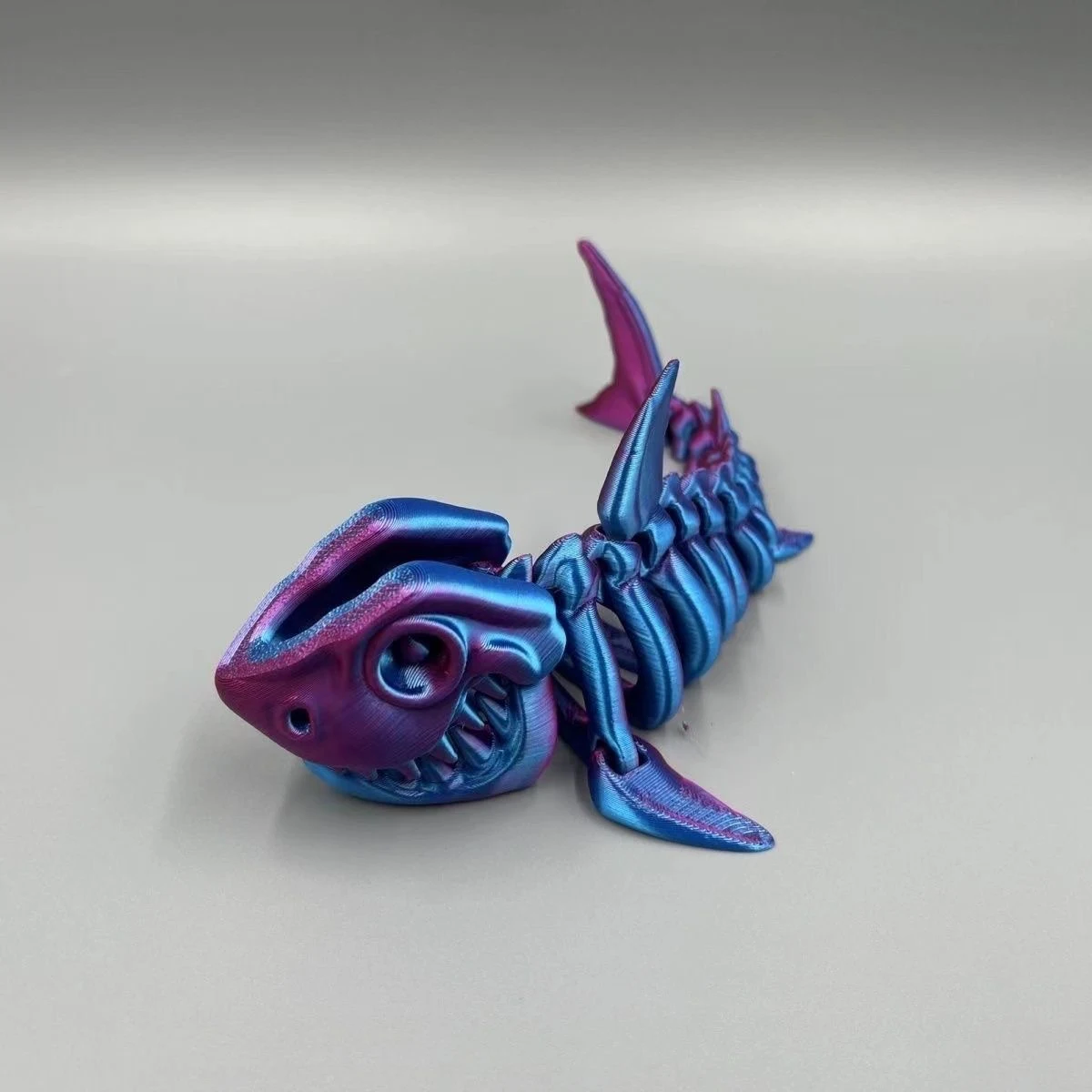 3D Printing Shark Toy with Movable Joints, a Creative Decoration, Full Body Action Figure, Perfect for Play and Display. — photo 3