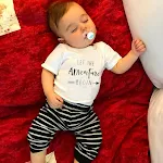Macacão de bebê com impressão 3D Ajuste perfeito, respirável, sem costuras, lavável, hipoalergênico e com design ergonômico para o conforto do bebê — foto 5