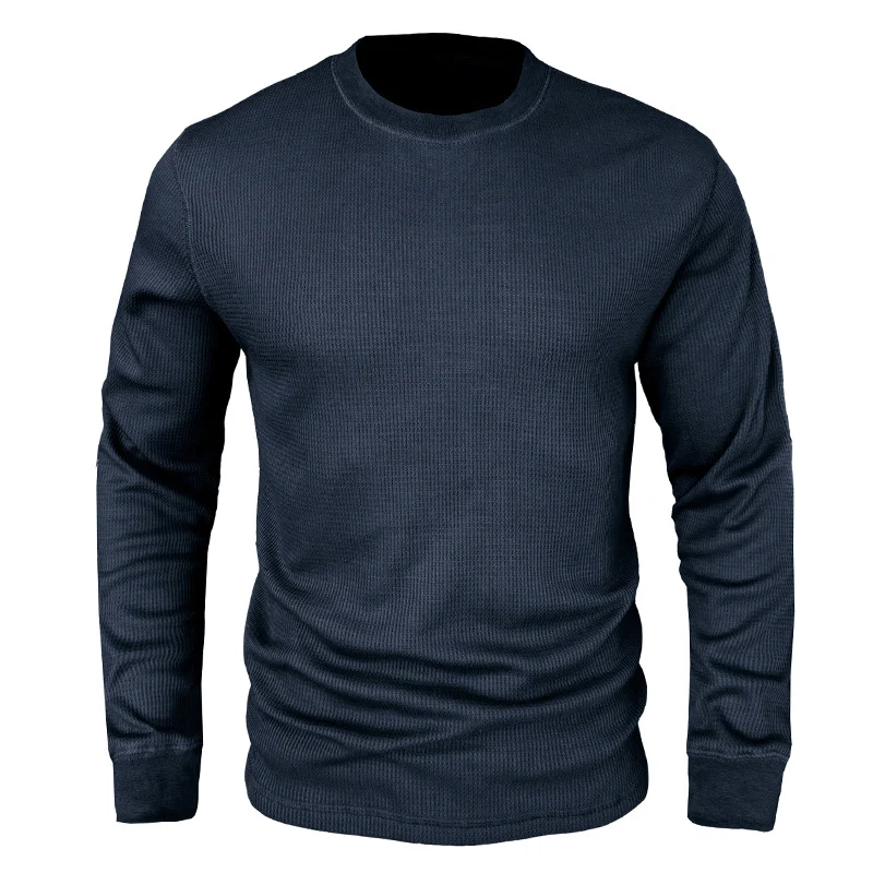 Title 10, Camiseta Masculina Casual Gola Redonda Manga Lo...