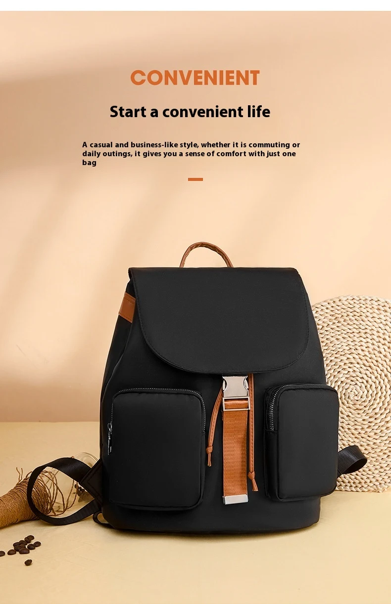 Zaino donna moda tempo libero viaggio grande capacità, perfetto per viaggi e uso quotidiano, comodo e spazioso, versatile. — foto 9