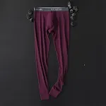 Men's High-End Fleece Thin Inner Thermal Pants Lightweight and warm underwear for discreet warmth and comfort under your — photo 3