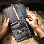 Material package blue