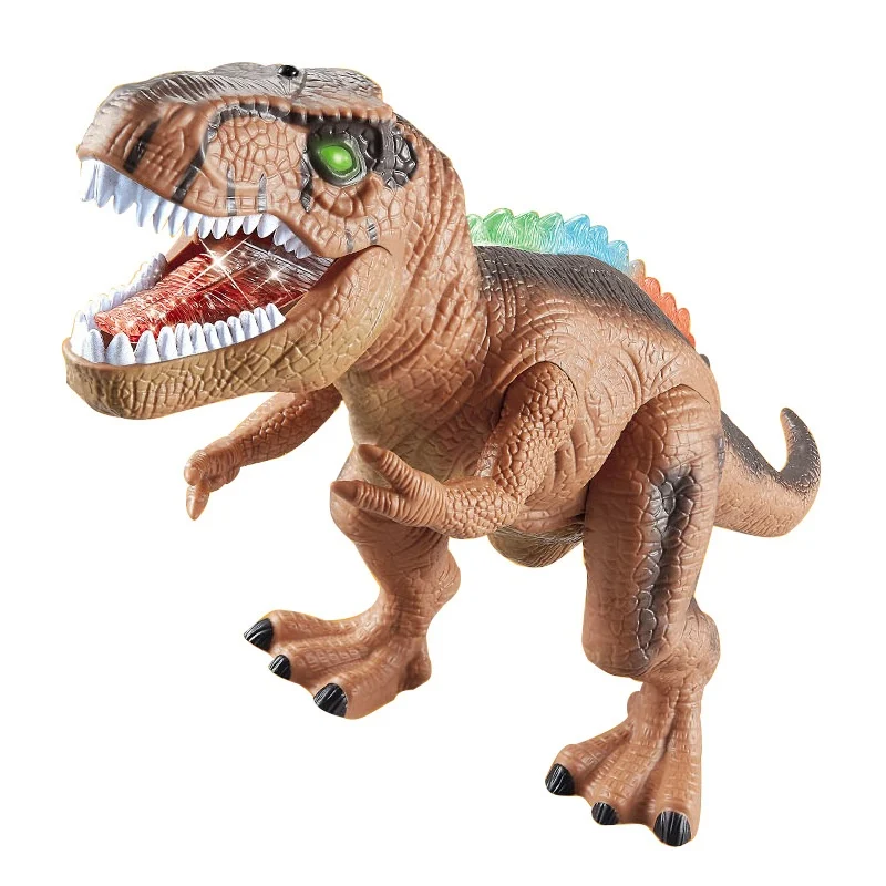Dinossauro Elétrico Educacional Infantil com Controle Remoto e Modo Dança Luzes Brinquedo Aprender Brincando Presente Divertido — foto 6