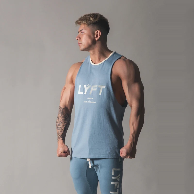 Title 8, Mens Sports Fitness Sleeveless Casual Vest Per...